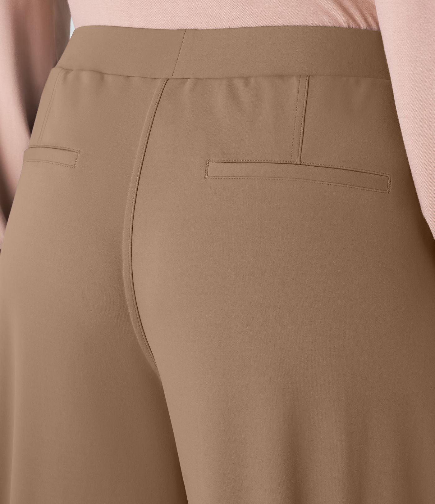 Pantalon de travail grande taille coupe droite taille haute Halara Flex™ DayStretch avec poches