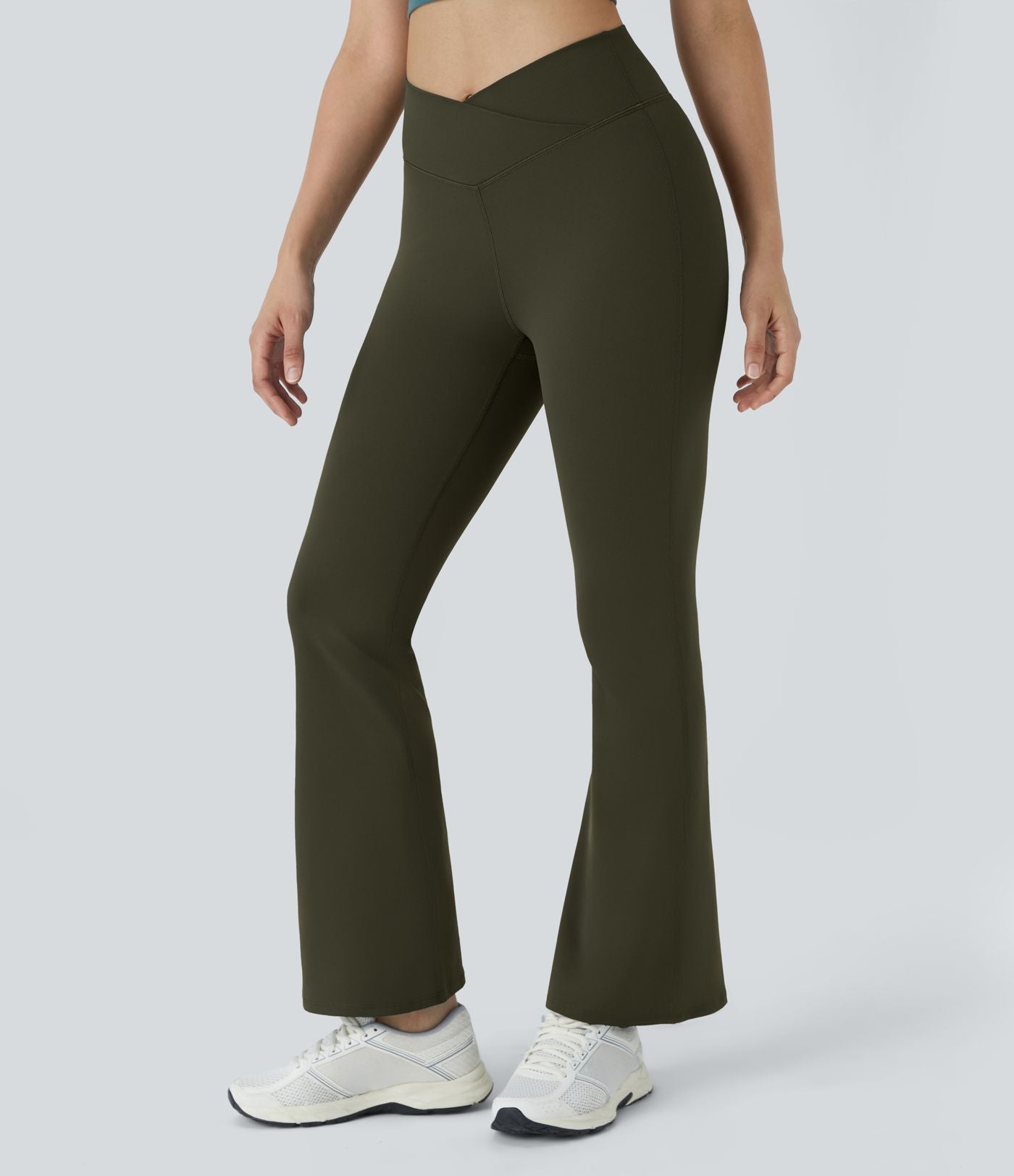 Legging yoga évasé croisé taille haute DayStretch
