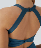 Softlyzero™ Airy Robe Sport Torsadée Dos Nu Édition Easy Peasy