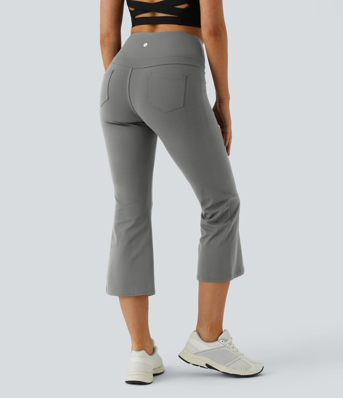 Legging yoga capri évasé taille haute DayStretch avec poches