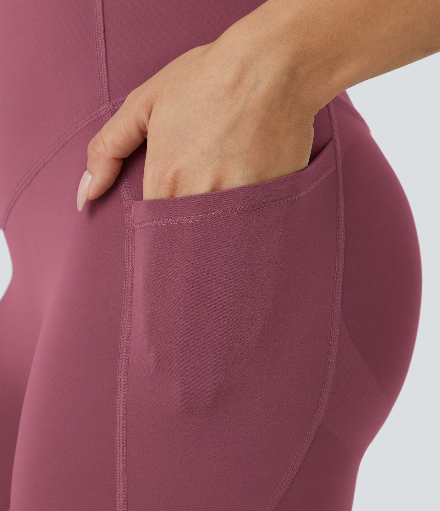 Legging d'entraînement gainant galbant taille haute avec poches Halara UltraSculpt™