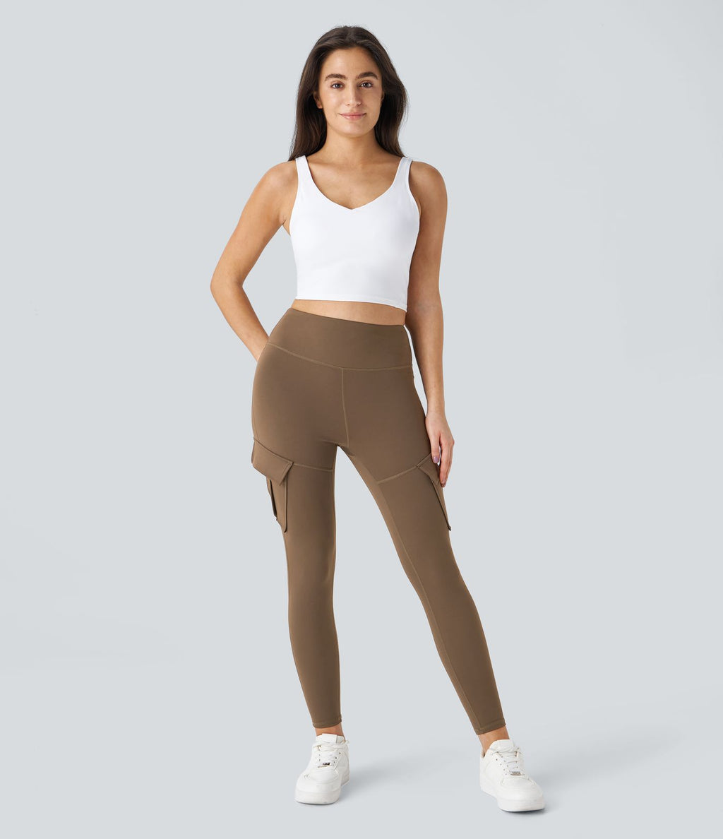 Legging yoga ajusté cargo taille haute DayStretch avec poches
