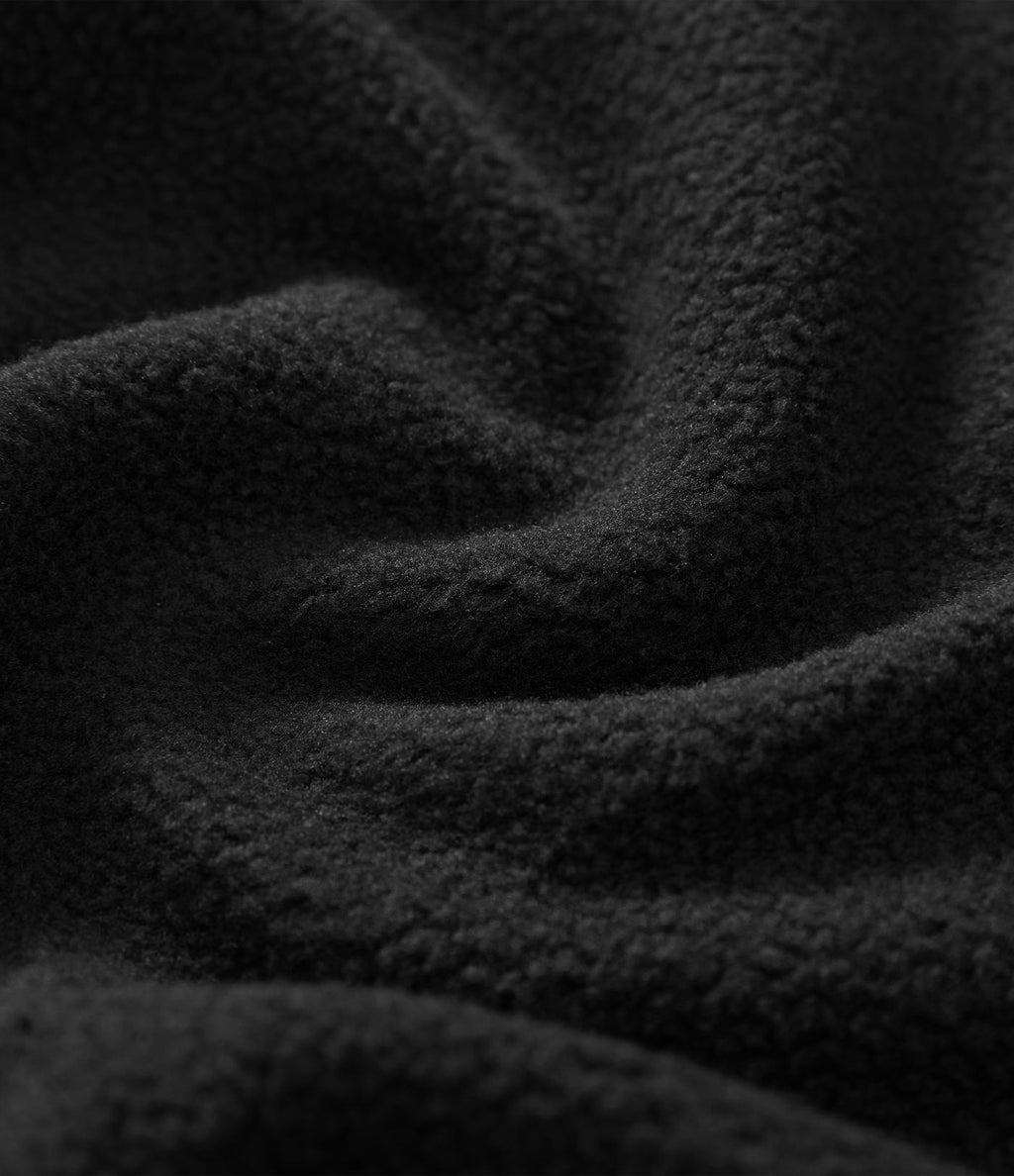 Sweat décontracté polaire col montant à manches raglan et ourlet croisé