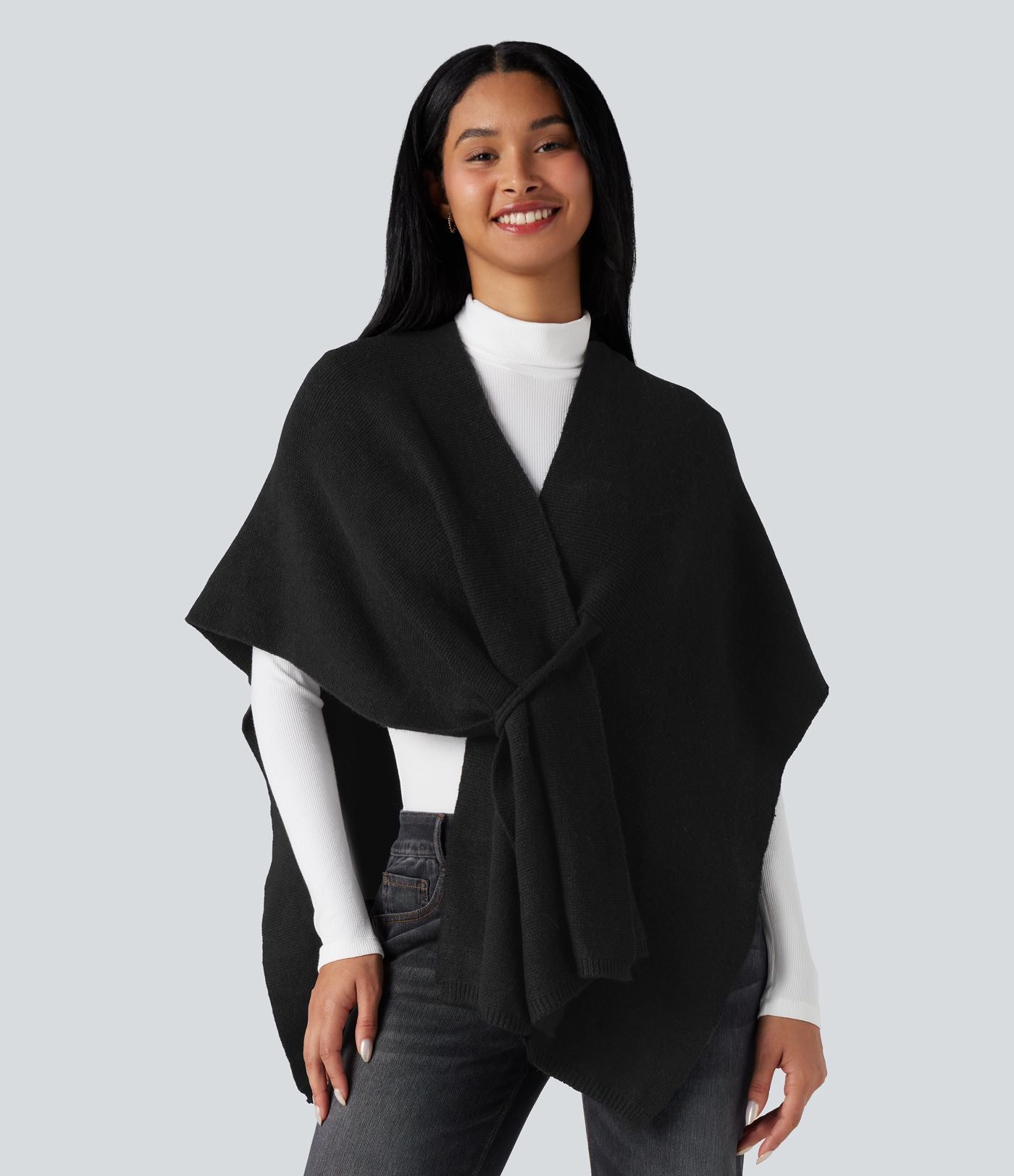 Boléro pull cape tailleur