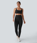 Brassière de sport entraînement Halara UltraSculpt™ soutien intermédiaire col U bonnets A-D