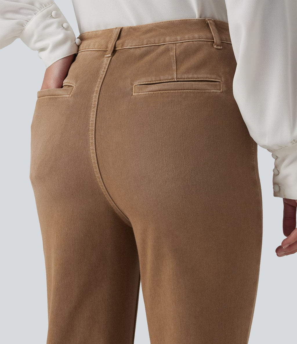 Jean bootcut tailleur Halara Flex™ taille haute avec poches