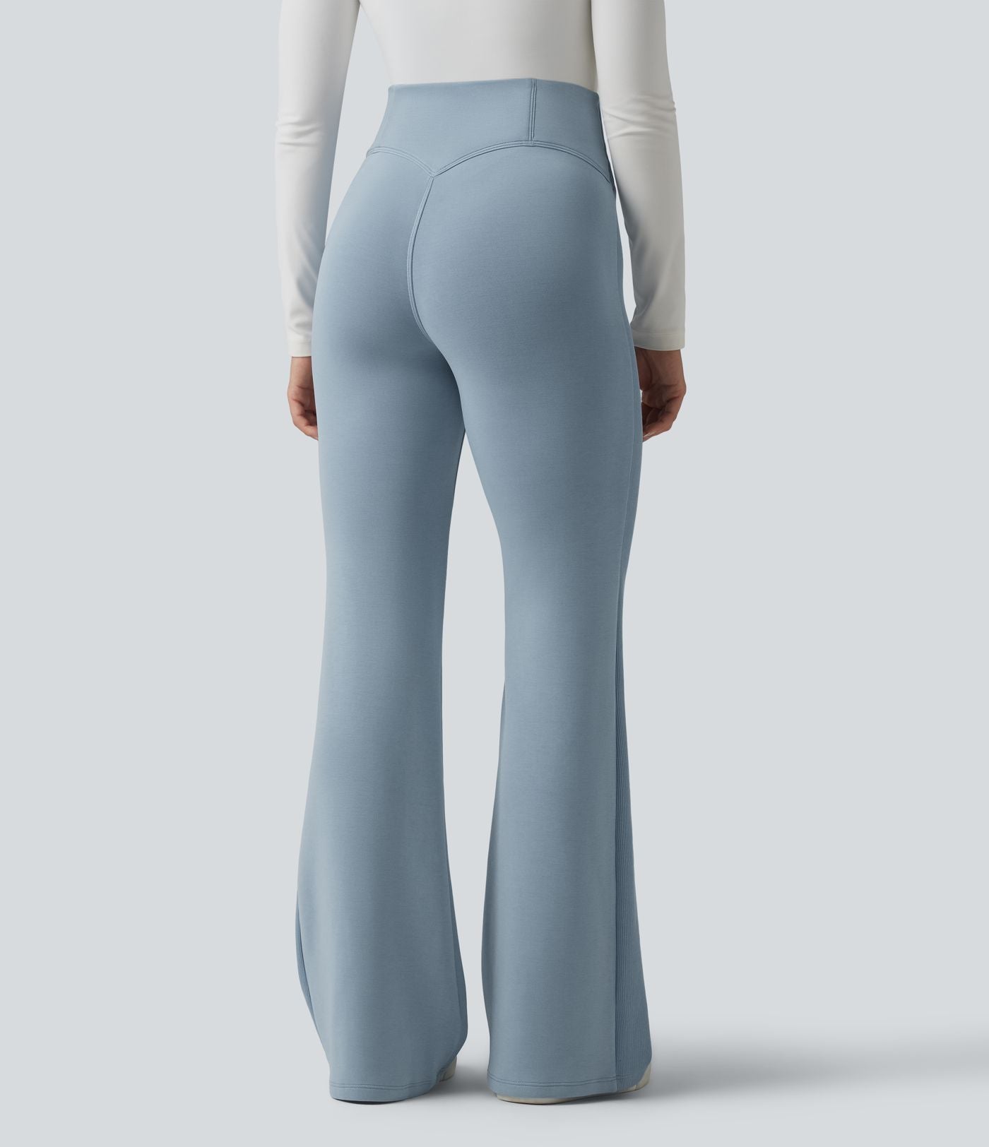 Pantalon évasé SpacerTek™ taille haute ventre plat