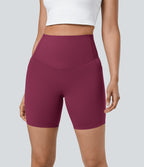 Short cycliste 17,5 cm d'entraînement gainant taille haute avec poches Halara UltraSculpt™