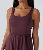 Robe décontractée mi-longue SoftlyZero™ Airy avec coques et effet frais InstantCool avec poches, bonnets E-G