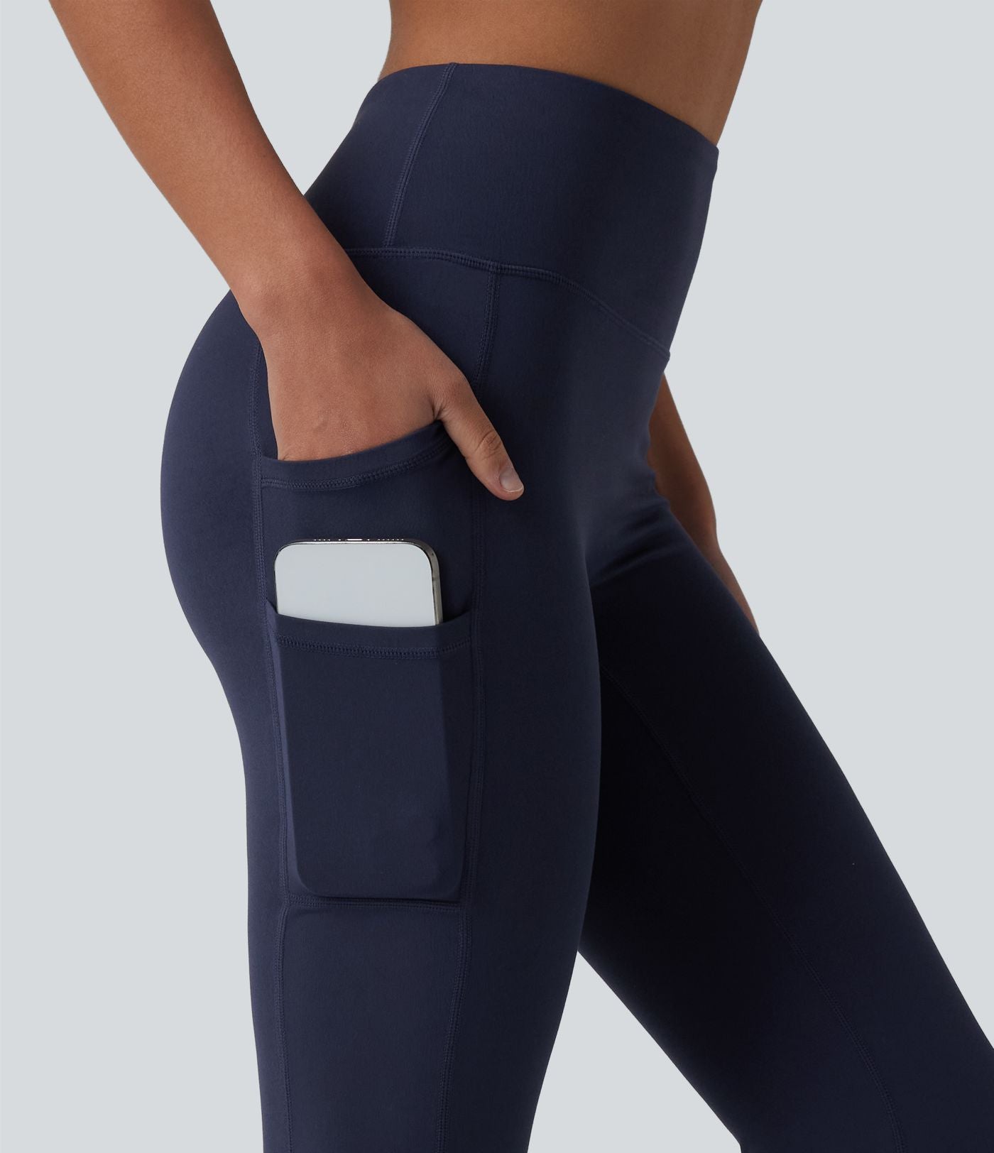 Legging de yoga bootcut SoftlyZero™ taille haute avec poches - UPF50+