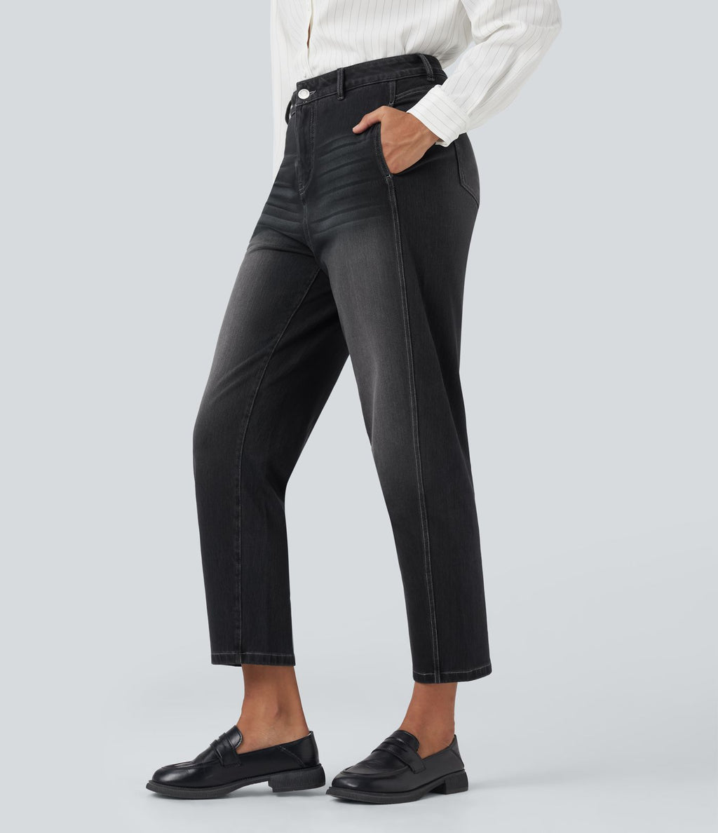Jean 7/8 Halara Flex™ taille haute avec poches