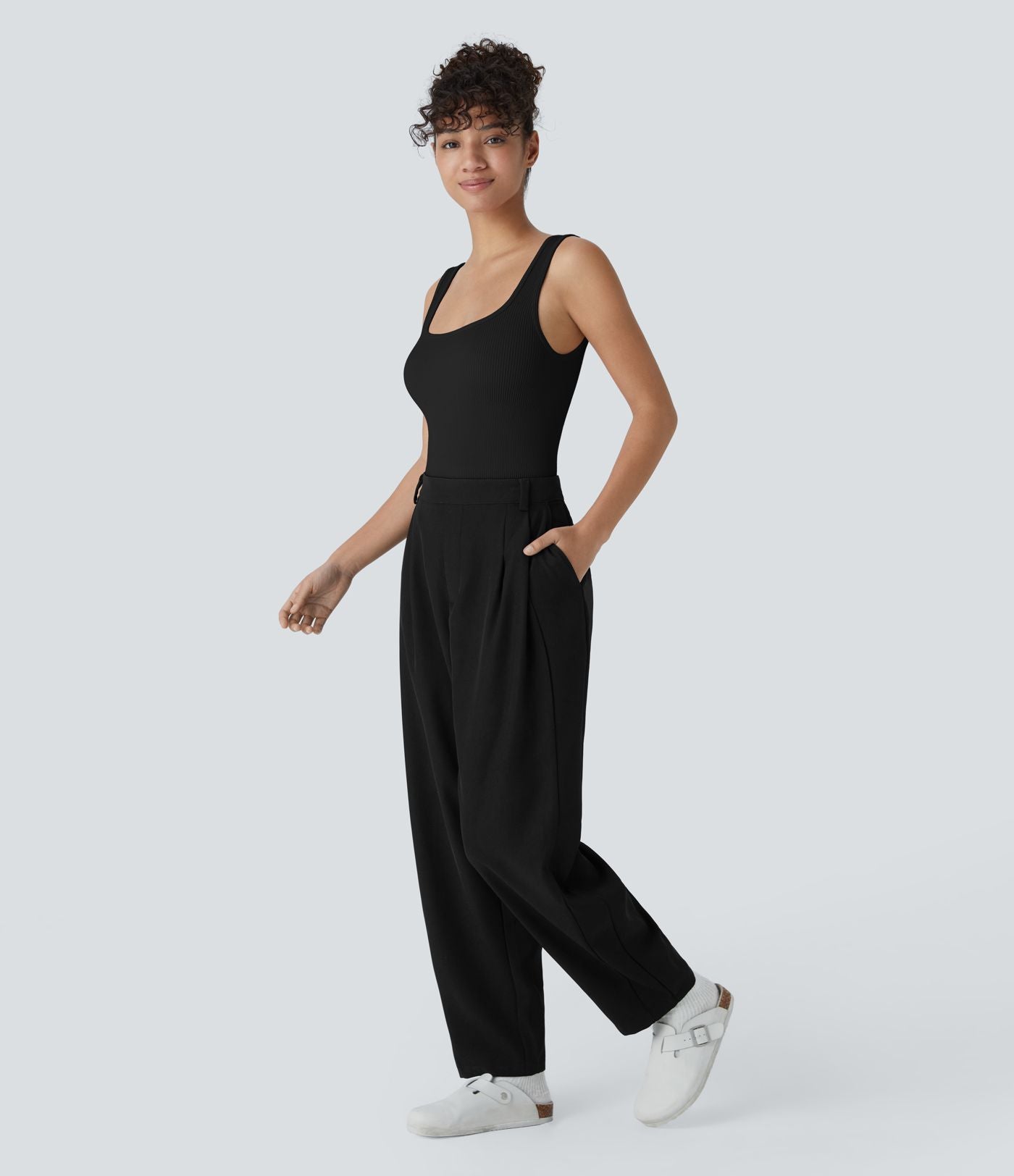 Combinaison lisse décolleté carré sans couture OneForm Seamless Flow