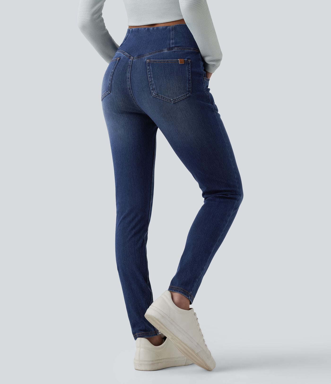 Jegging Halara Flex™ taille haute croisé décontracté avec poches