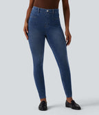 Jegging Halara Flex™ gainant casual taille haute avec poches