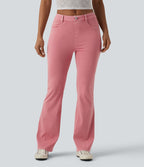 Halara Flex™ Jean évasé casual coloré taille haute avec poches