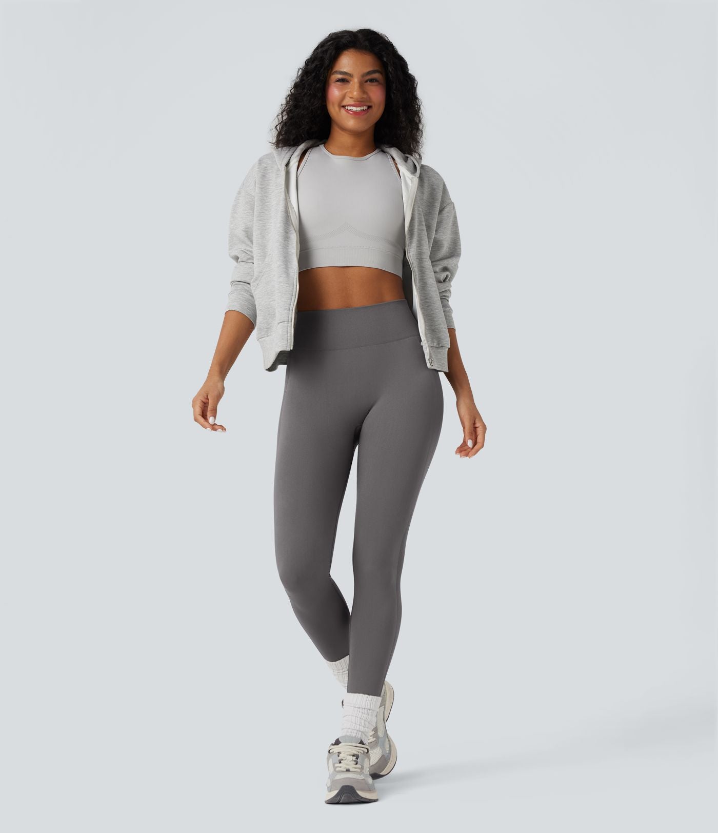 Legging yoga taille haute push-up froncé sans couture OneForm Seamless Flow