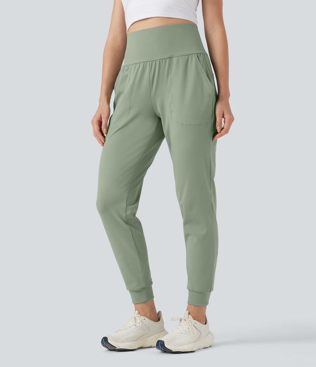Jogging running gainant taille moyenne DayStretch avec poches