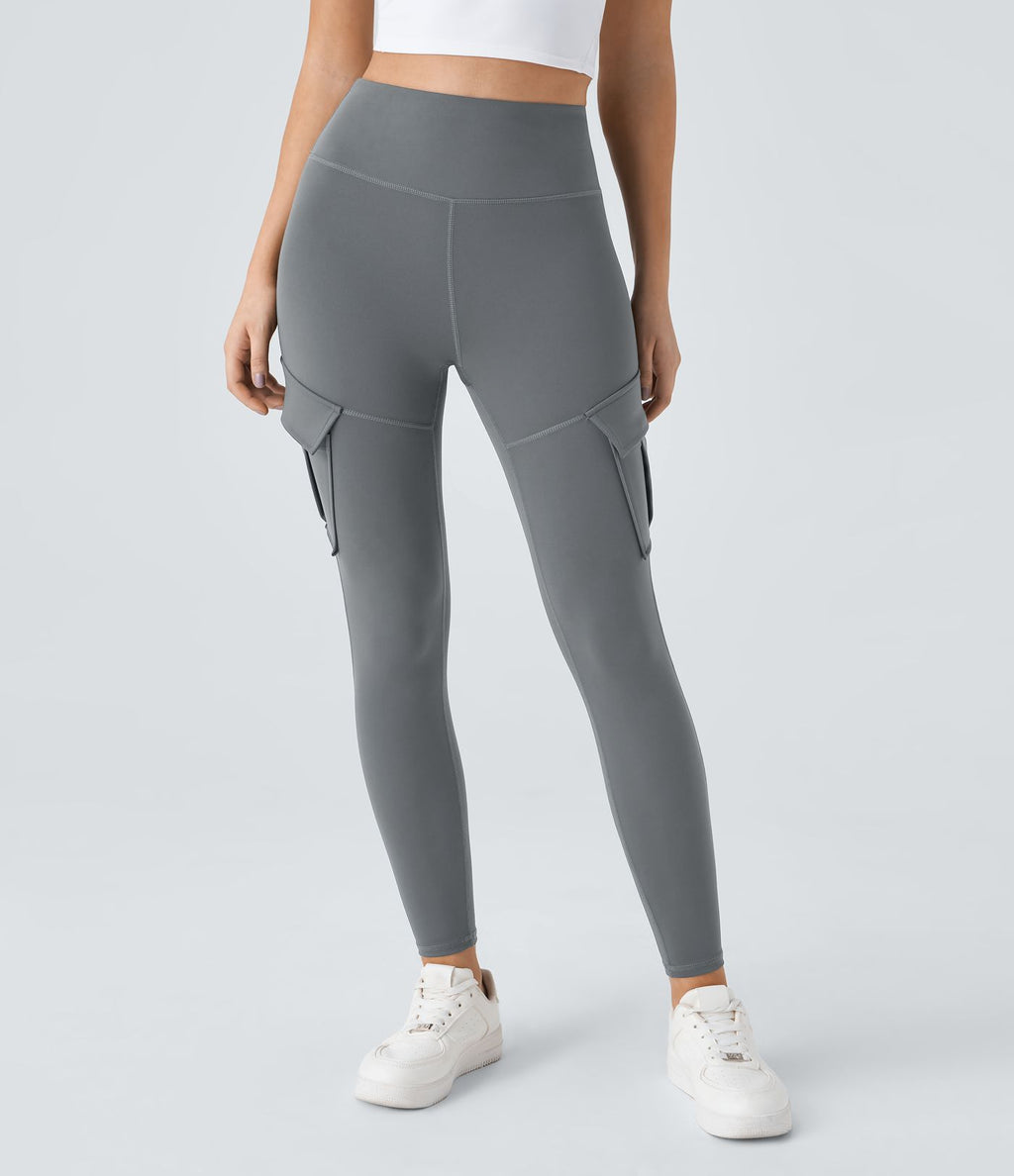 Legging yoga ajusté cargo taille haute DayStretch avec poches