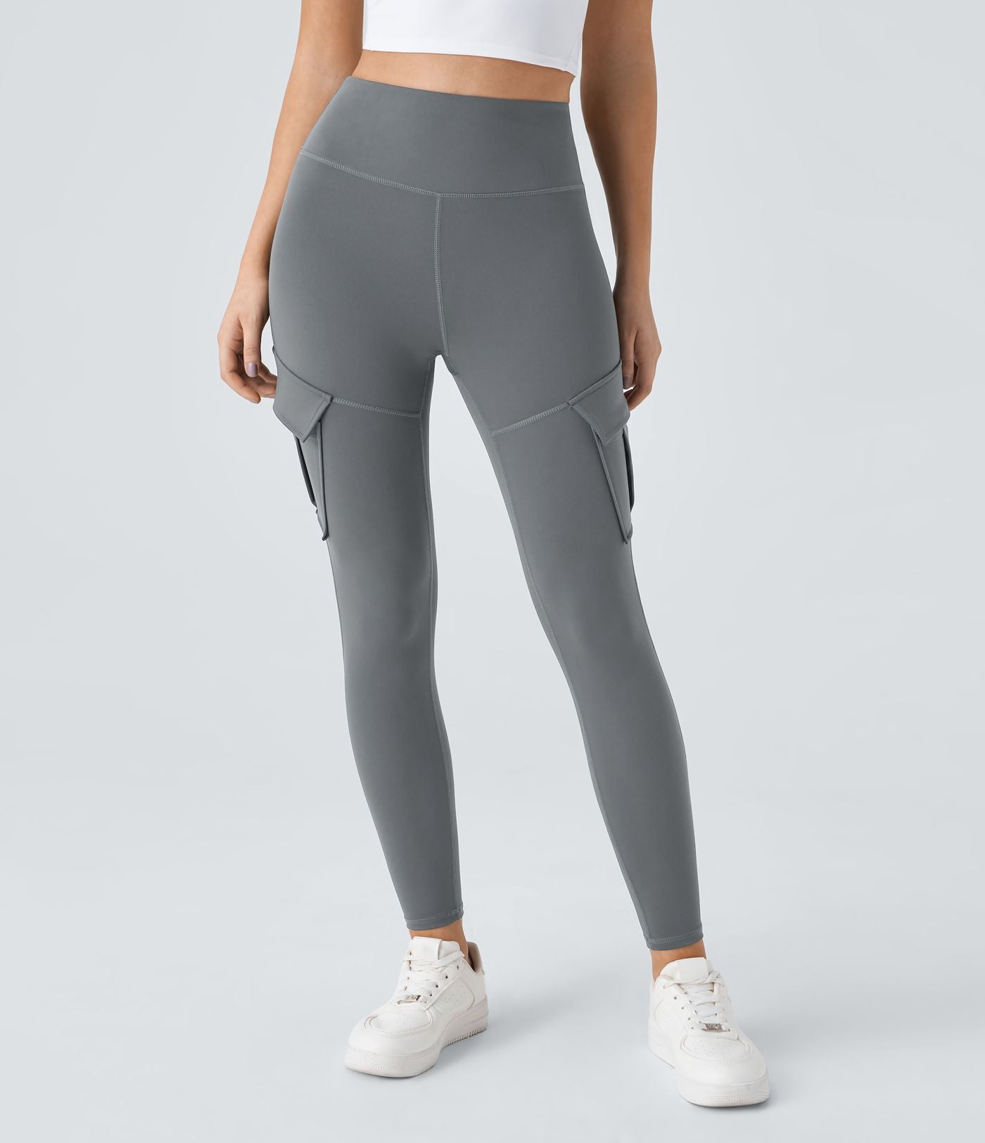 Legging yoga ajusté cargo taille haute DayStretch avec poches