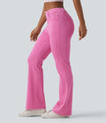 Halara Flex™ Jean évasé casual coloré taille haute avec poches