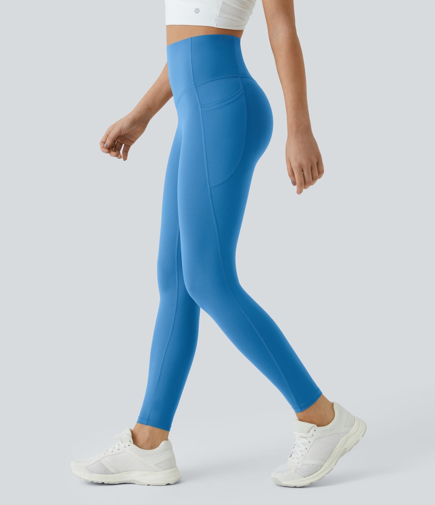 Legging d'entraînement gainant taille haute avec poches Halara UltraSculpt™
