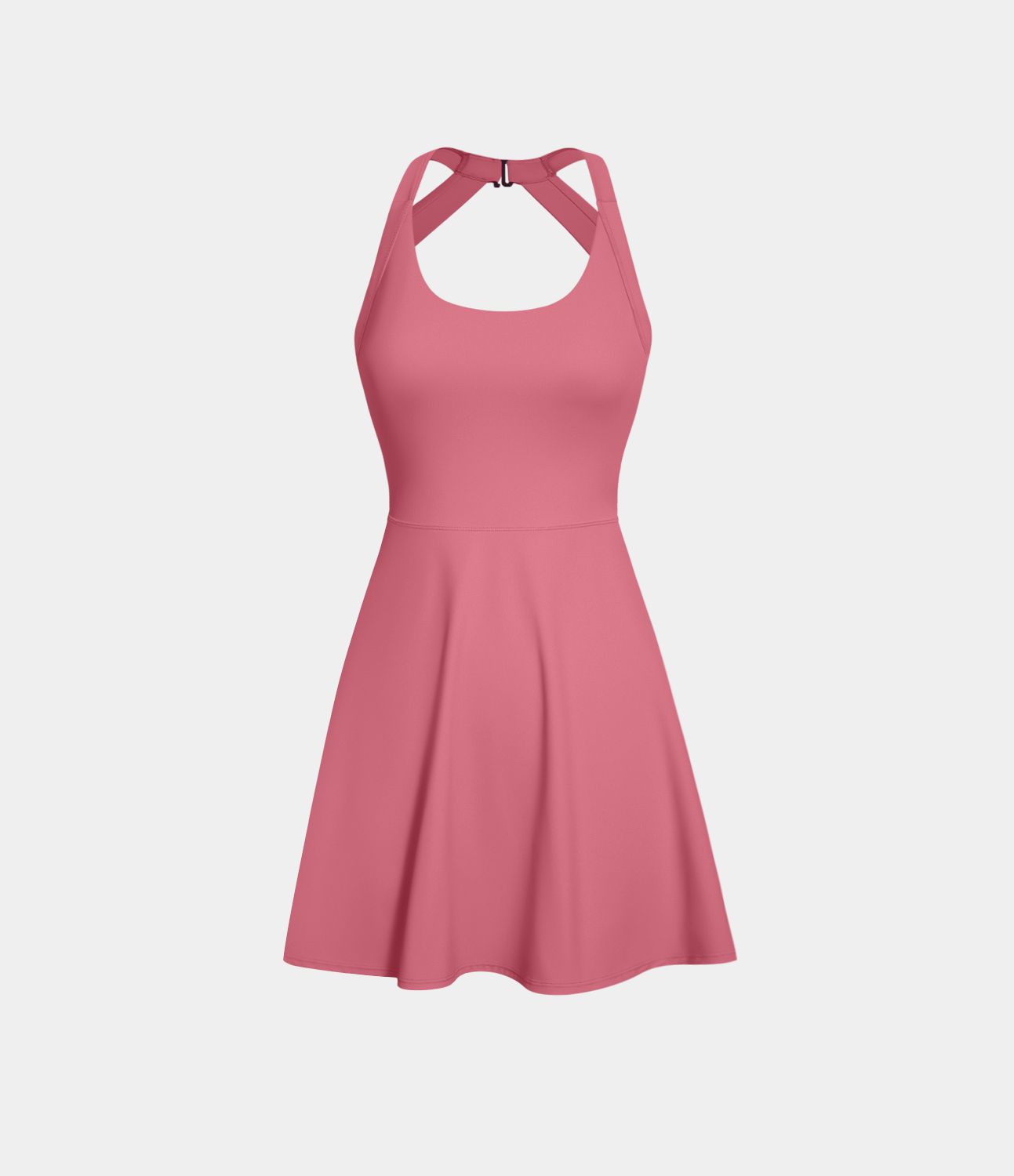 Robe de sport dos nu torsadée A-C