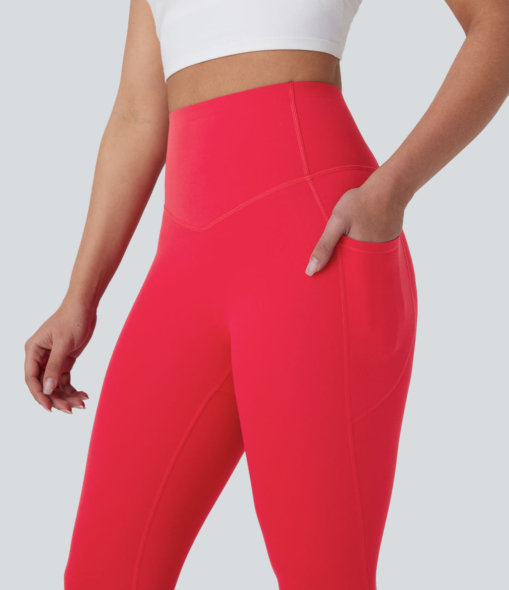 Legging d'entraînement gainant galbant taille haute avec poches Halara UltraSculpt™