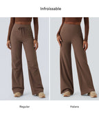 Pantalon yoga large gainant taille haute DayStretch avec poches