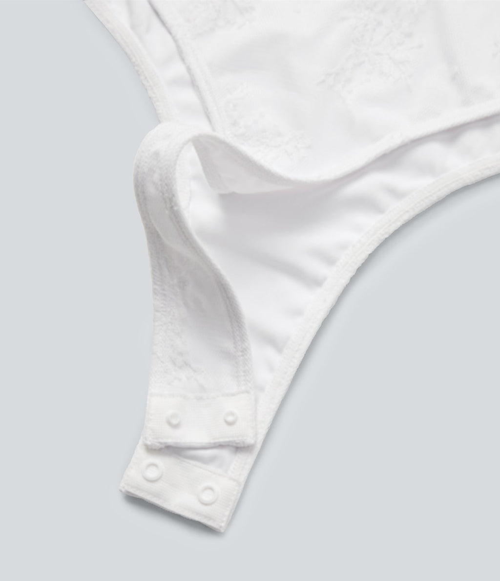 Body casual dentelle dos nu