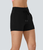 Short uni SoftlyZero™ Airy 7,5 cm à effet frais InstantCool avec taille haute à cordon et poches latérales, protection solaire UPF50+