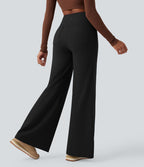 Pantalon yoga large gainant taille haute DayStretch avec poches