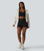 Short de yoga SoftlyZero™ Airy taille haute doux et respirant 7,5 cm avec poches