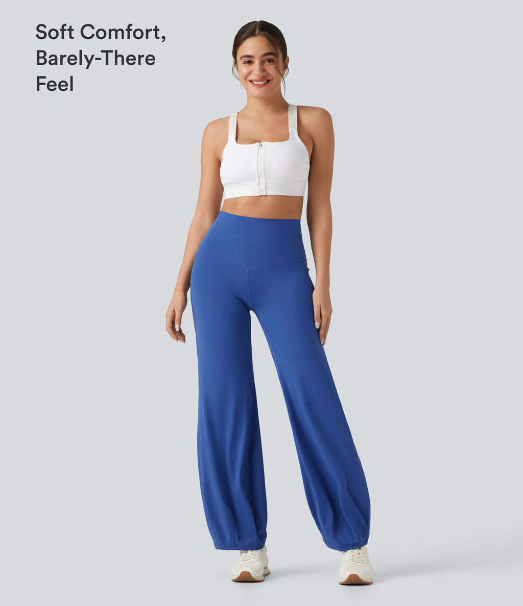 Pantalon de danse SoftlyZero™ taille haute gainant avec poches - Protection solaire UPF50+