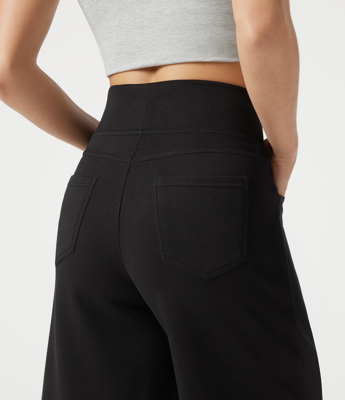 Short ample casual taille haute 25,5 cm avec poches