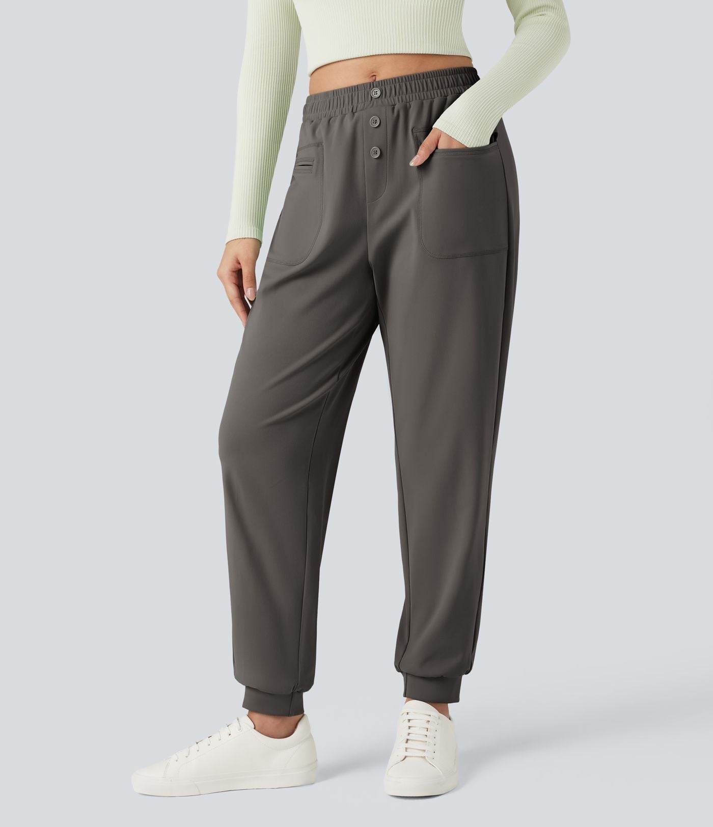 Jogging taille moyenne DayStretch avec poches
