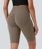 Short cycliste 12,5 cm d'entraînement gainant taille haute avec poches Halara UltraSculpt™