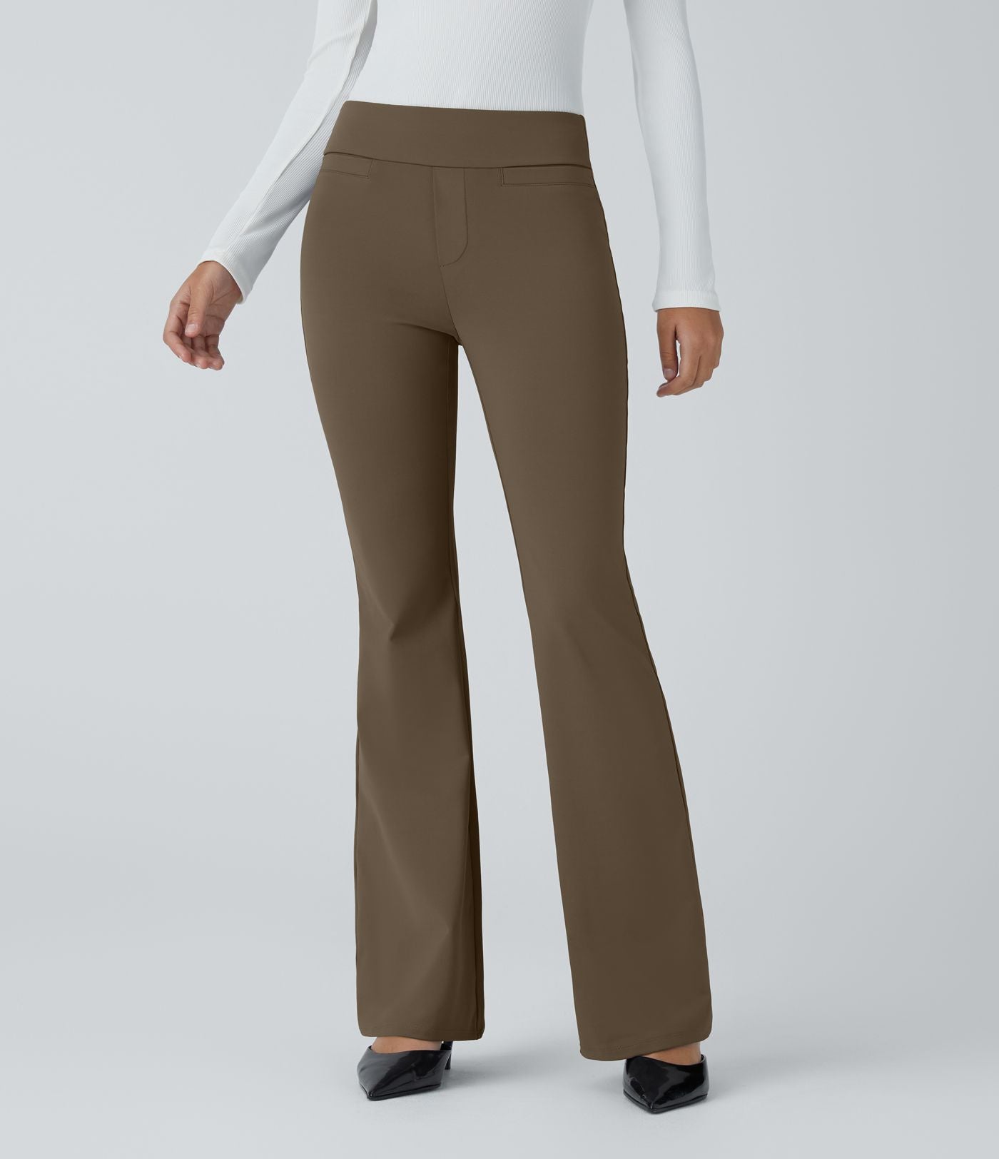 Pantalon tailleur taille moyenne Halara Flex™ avec poches