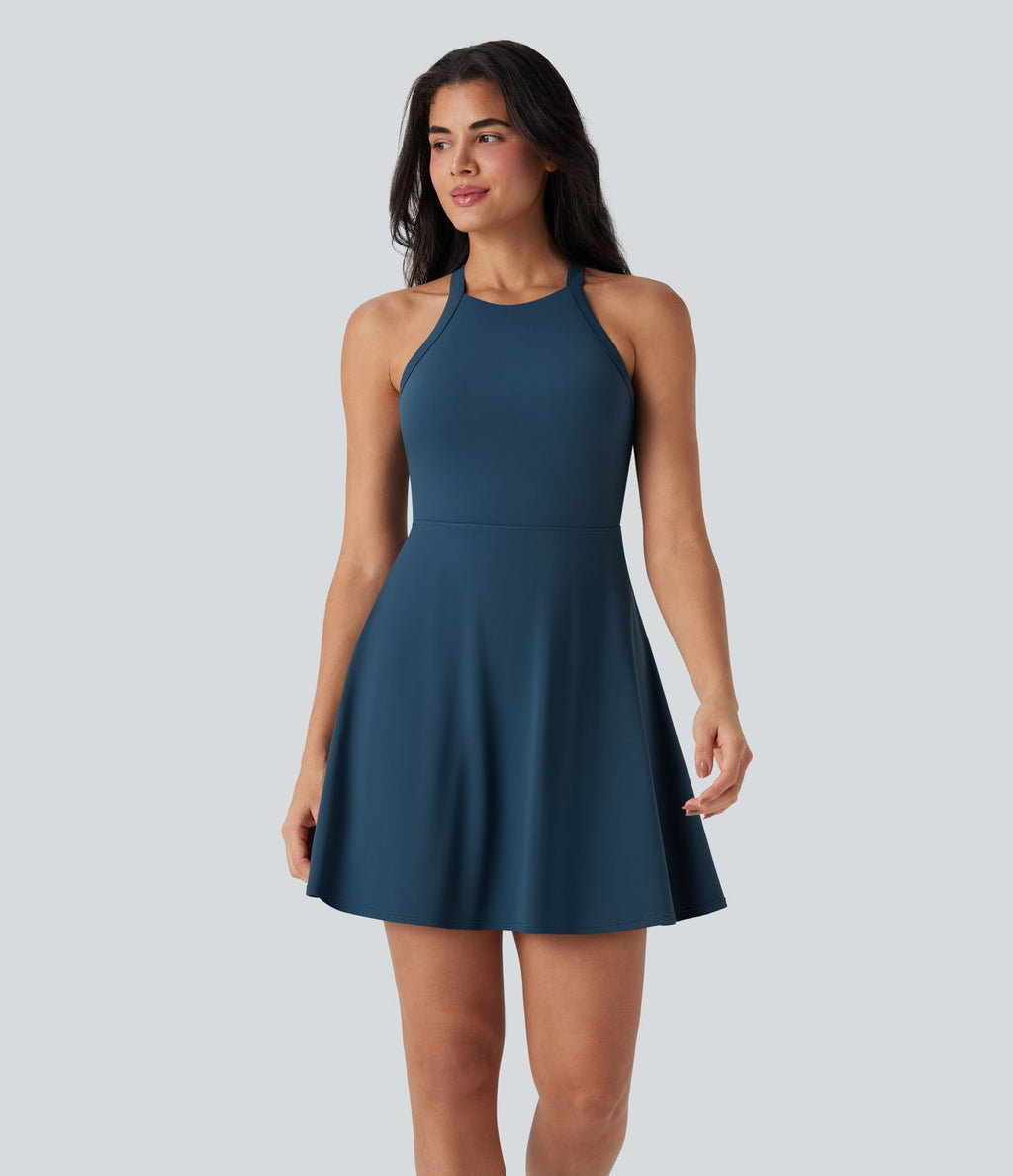 Robe de danse dos nu torsadée Softlyzero™ Airy Cool Touch - Easy Peasy