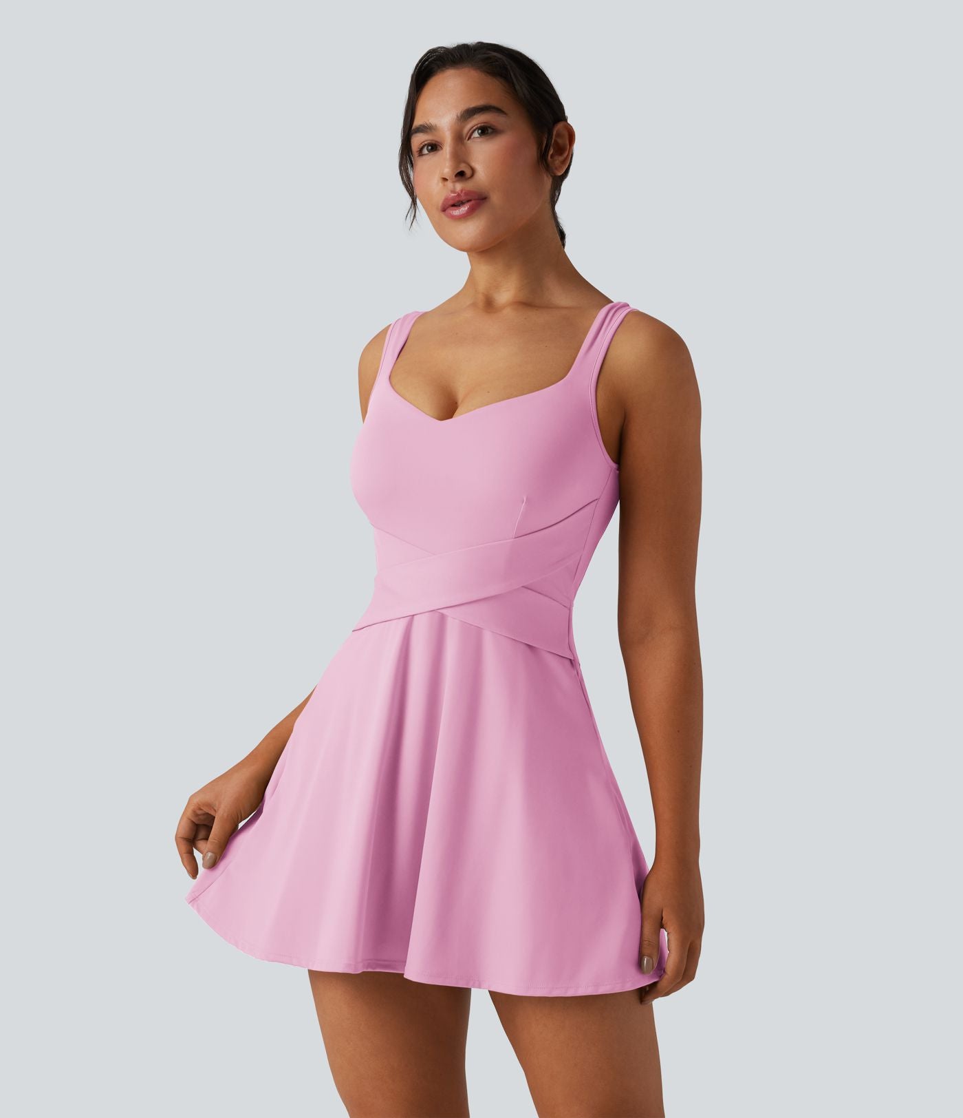 Robe de tennis 2-en-1 SoftlyZero™ Airy mini effet frais InstantCool avec poche, accès facile Easy Peasy, protection solaire UPF50+