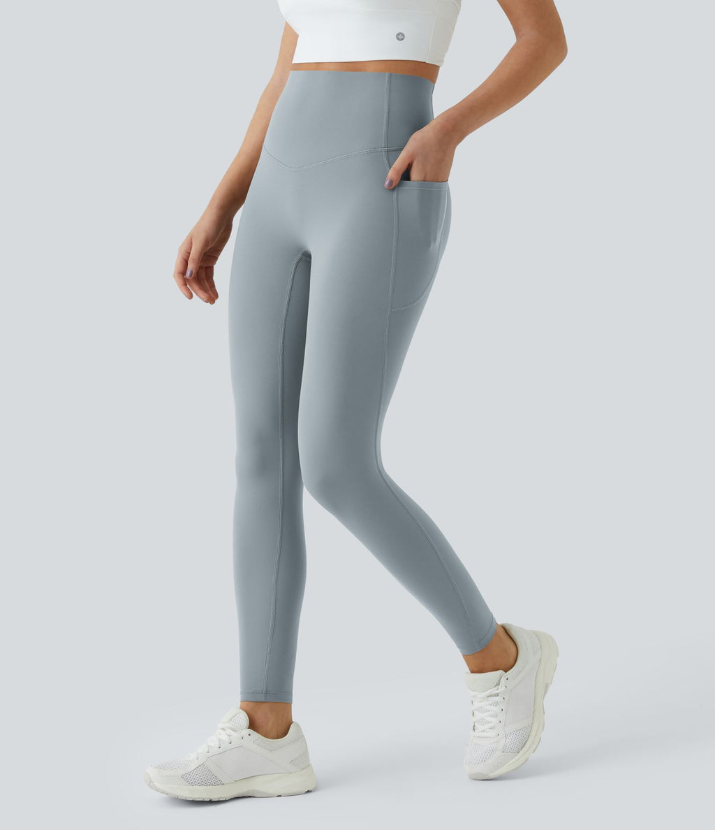 Legging d'entraînement gainant taille haute avec poches Halara UltraSculpt™