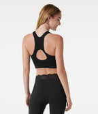 Brassière de sport yoga OneForm Seamless Flow maintien léger dos nageur zip frontal