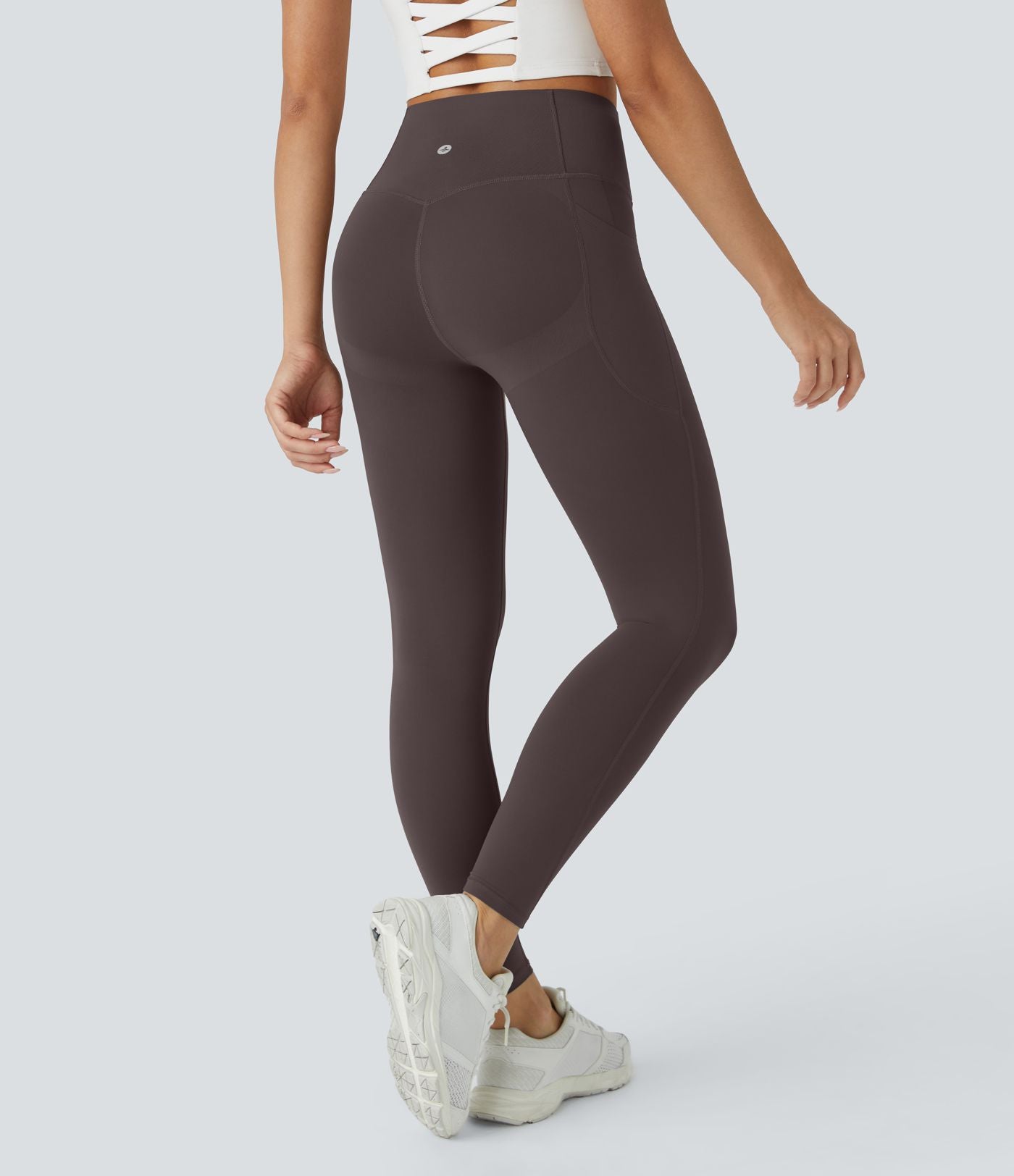 Legging d'entraînement gainant galbant taille haute avec poches Halara UltraSculpt™