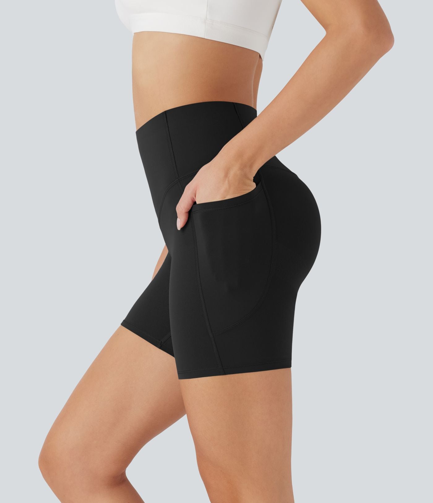 Legging de yoga gainant taille haute avec poches Halara UltraSculpt™