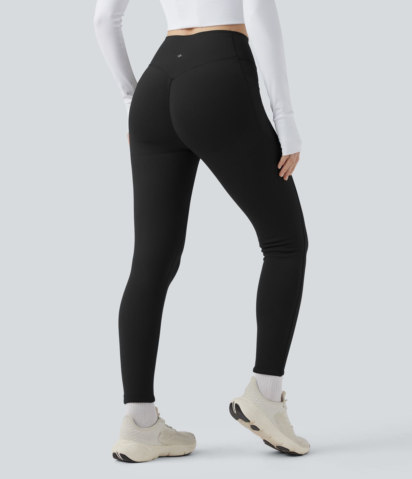 Legging de yoga Halara UltraSculpt™ Extra Heat taille haute froncé effet push-up gainant avec poches