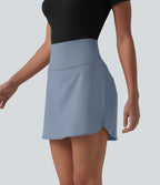 Jupe de golf courte 2-en-1 SoftlyZero™ Airy effet frais InstantCool taille ultra-haute gainant avec ourlet arrondi et poches