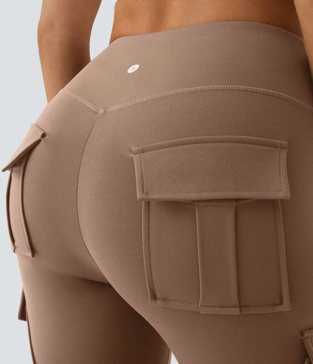 Legging yoga ajusté cargo taille haute DayStretch avec poches