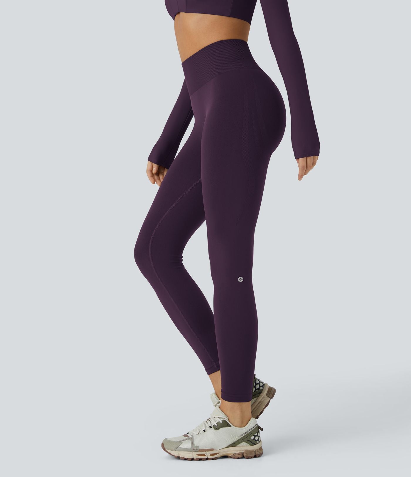 Legging yoga gainant effet push-up taille moyenne sans couture OneForm Seamless Flow
