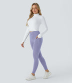 Legging d'entraînement gainant galbant taille haute avec poches Halara UltraSculpt™