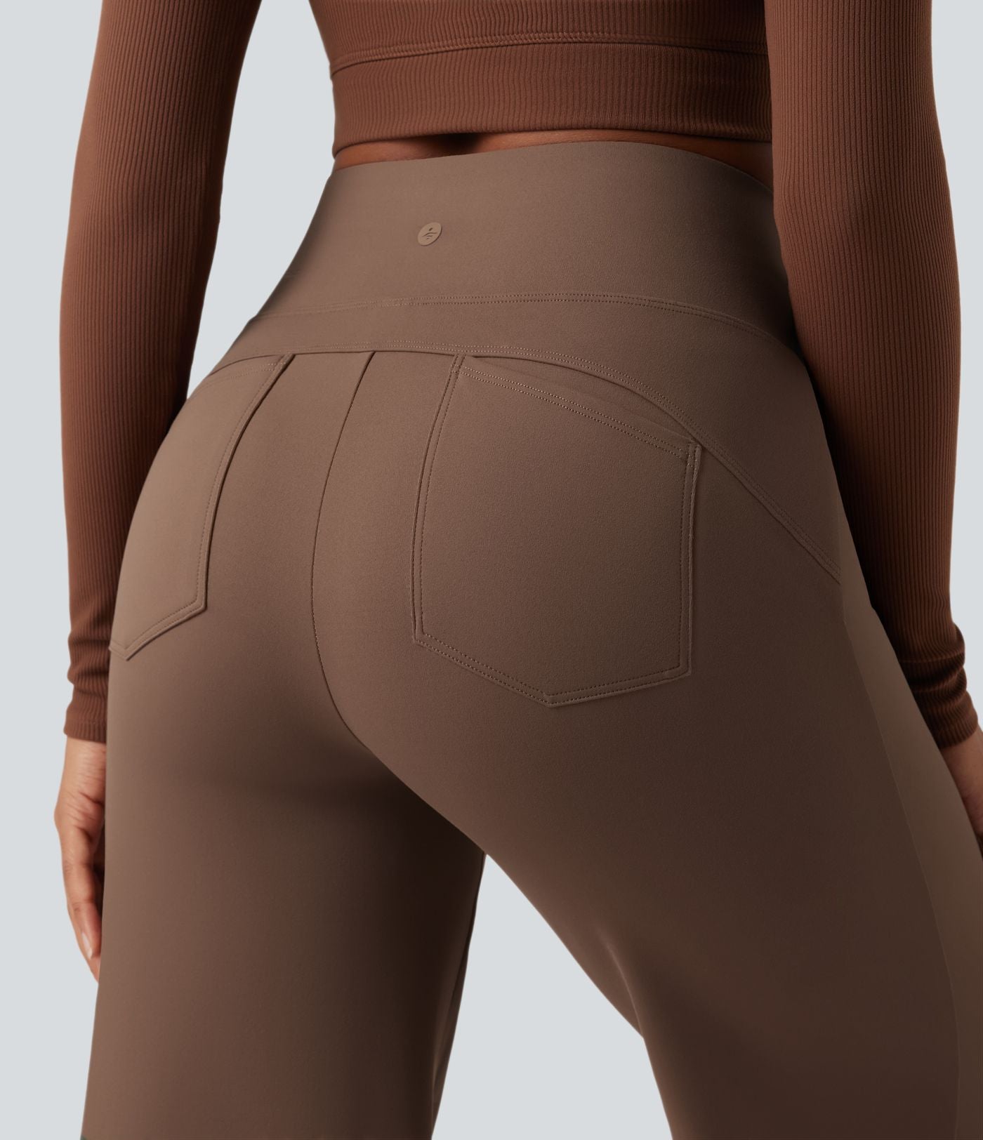 Pantalon yoga large gainant taille haute DayStretch avec poches