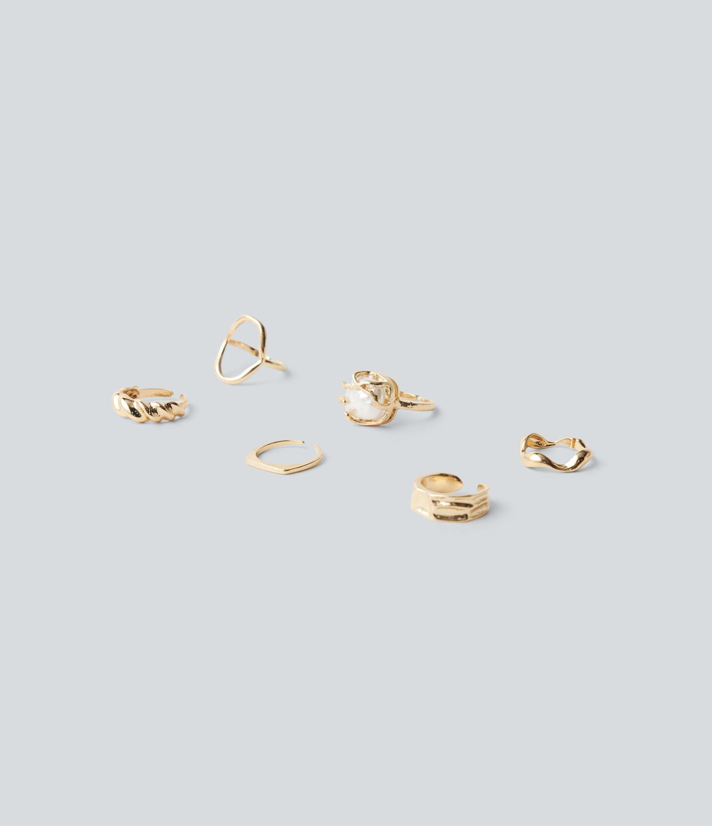 Lot de 6 bagues